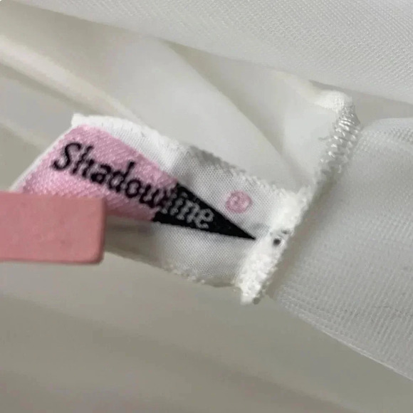 SOLD - Vintage Sheer Chiffon Peignoir robe. Boudoir Creamy White Bridal 1960’s - Picture 15 of 16